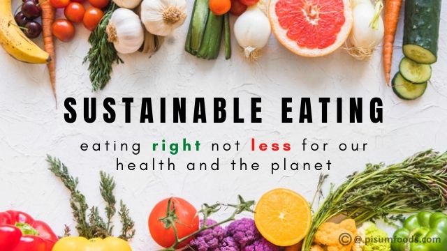 Ethical food means taking right food not less